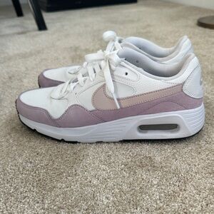 Nike Air Max SC Women's White and Light Purple Sneakers